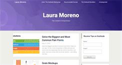 Desktop Screenshot of lauramoreno.com